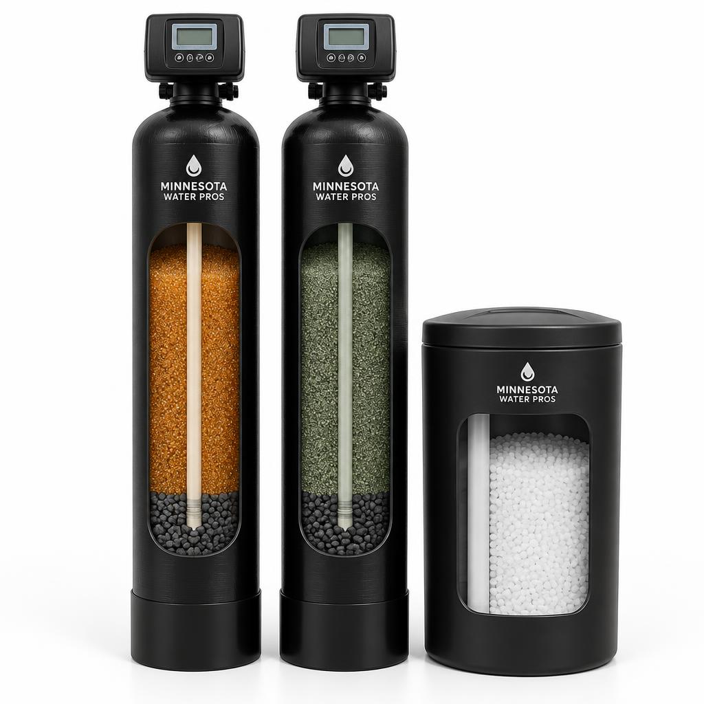 Dual-Tank Well Water Filtration water treatment equipment